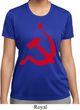 Ladies Soviet Shirt Red Hammer And Sickle Moisture Wicking Tee