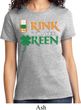 Ladies St Patrick's Day Shirt Drink Til Yer Green Tee T-Shirt