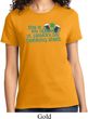 Ladies St Patricks Day Shirt Official Drinking Shirt Tee T-Shirt