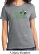 Ladies St Patricks Day Shirt Official Drinking Shirt Tee T-Shirt