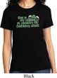Ladies St Patricks Day Shirt Official Drinking Shirt Tee T-Shirt