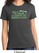 Ladies St Patricks Day Shirt Official Drinking Shirt Tee T-Shirt