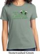 Ladies St Patricks Day Shirt Official Drinking Shirt Tee T-Shirt
