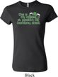 Ladies St Patricks Shirt Official Drinking Shirt Crewneck Tee T-Shirt