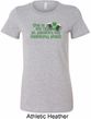 Ladies St Patricks Shirt Official Drinking Shirt Longer Length Tee