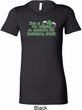 Ladies St Patricks Shirt Official Drinking Shirt Longer Length Tee