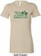 Ladies St Patricks Shirt Official Drinking Shirt Longer Length Tee