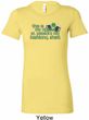 Ladies St Patricks Shirt Official Drinking Shirt Longer Length Tee