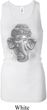 Ladies Tanktop 3D Ganesha Lights Longer Length Racerback Tank Top