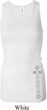 Ladies Tanktop 7 Chakras Bottom Print Longer Length Racerback Tank