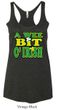 Ladies Tanktop A Wee Bit Irish Shamrock Tri Blend Racerback Tank Top