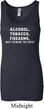 Ladies Tanktop Alcohol Tobacco Firearms ATF Longer Length Tank Top