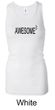 Ladies Tanktop Awesome Cubed Longer Length Racerback Tank Top