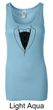 Ladies Tanktop Basic Black Tuxedo Longer Length Tank Top