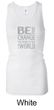 Ladies Tanktop Be The Change Longer Length Racerback Tank Top