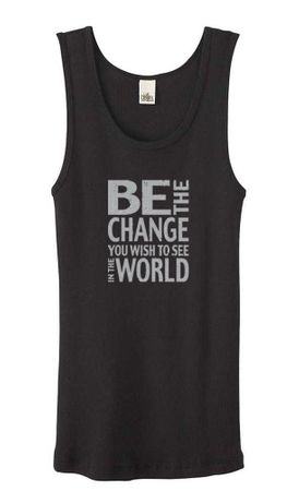 Ladies Tanktop Be The Change Organic Tank Top
