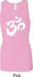 Ladies Tanktop Brushstroke Aum Longer Length Racerback Tank