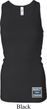 Ladies Tanktop Built Ford Bottom Print Longer Length Racerback Tank