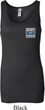 Ladies Tanktop Built Ford Tough Pocket Print Longer Length Tank Top
