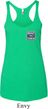 Ladies Tanktop Built Ford Tough Pocket Print Tri Blend Racerback Tank