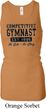 Ladies Tanktop Competitive Gymnast Longer Length Racerback Tank Top