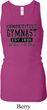 Ladies Tanktop Competitive Gymnast Longer Length Racerback Tank Top