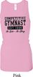Ladies Tanktop Competitive Gymnast Longer Length Racerback Tank Top