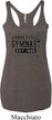 Ladies Tanktop Competitive Gymnast Tri Blend Racerback Tank Top