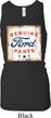Ladies Tanktop Distressed Genuine Ford Longer Length Racerback Tank