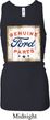 Ladies Tanktop Distressed Genuine Ford Longer Length Racerback Tank