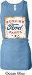 Ladies Tanktop Distressed Genuine Ford Longer Length Racerback Tank