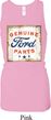 Ladies Tanktop Distressed Genuine Ford Longer Length Racerback Tank