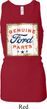 Ladies Tanktop Distressed Genuine Ford Longer Length Racerback Tank
