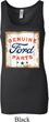 Ladies Tanktop Distressed Genuine Ford Parts Longer Length Tank Top