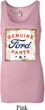 Ladies Tanktop Distressed Genuine Ford Parts Longer Length Tank Top