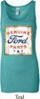 Ladies Tanktop Distressed Genuine Ford Parts Longer Length Tank Top