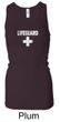 Ladies Tanktop Distressed Lifeguard Longer Length Racerback Tank Top