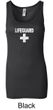 Ladies Tanktop Distressed Lifeguard Longer Length Tank Top