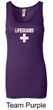 Ladies Tanktop Distressed Lifeguard Longer Length Tank Top