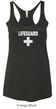 Ladies Tanktop Distressed Lifeguard Tri Blend Racerback Tank Top