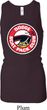 Ladies Tanktop Dodge Scat Pack Club Longer Length Racerback Tank Top