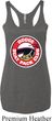 Ladies Tanktop Dodge Scat Pack Club Tri Blend Racerback Tank Top