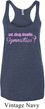 Ladies Tanktop Eat Sleep Breathe Gymnastics Tri Blend Racerback Tank