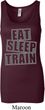 Ladies Tanktop Eat Sleep Train Longer Length Tank Top
