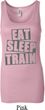 Ladies Tanktop Eat Sleep Train Longer Length Tank Top