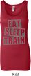 Ladies Tanktop Eat Sleep Train Longer Length Tank Top