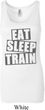 Ladies Tanktop Eat Sleep Train Longer Length Tank Top
