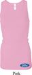 Ladies Tanktop Ford Oval Bottom Print Longer Length Racerback Tank Top