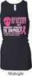 Ladies Tanktop Halloween Deadly Longer Length Racerback Tank Top