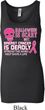 Ladies Tanktop Halloween Scary Cancer Deadly Longer Length Tank Top